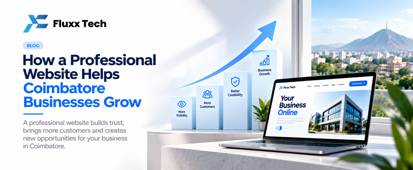 How a Professional Website Helps Coimbatore Businesses Grow