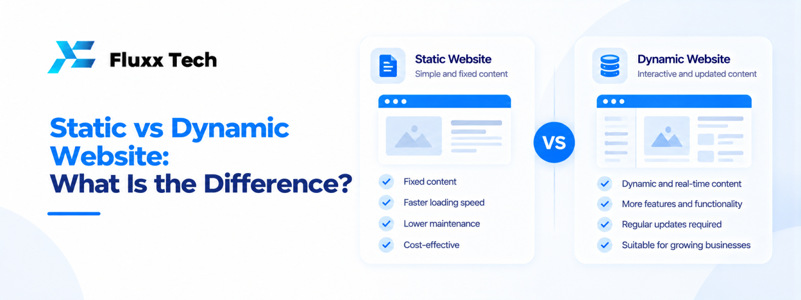 Static vs Dynamic Website: What Is the Difference?