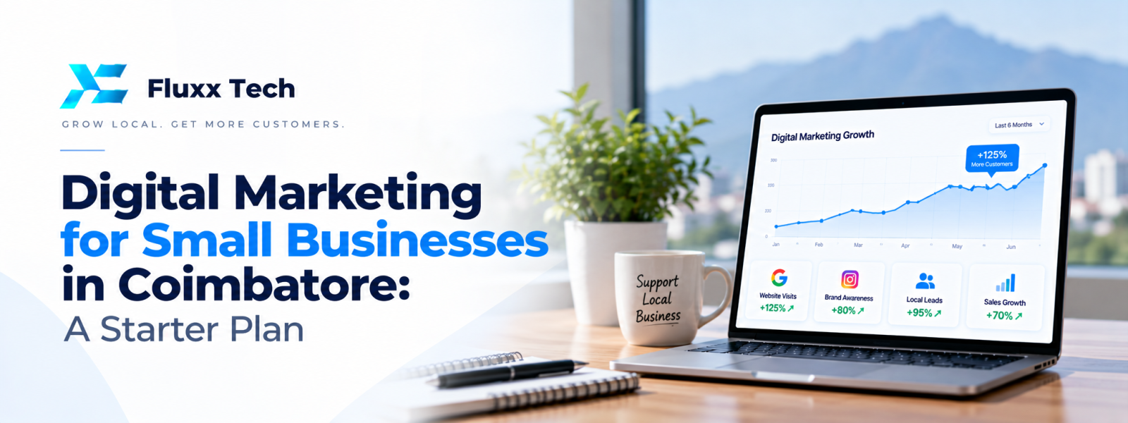 Digital Marketing for Small Businesses in Coimbatore: A Starter Plan