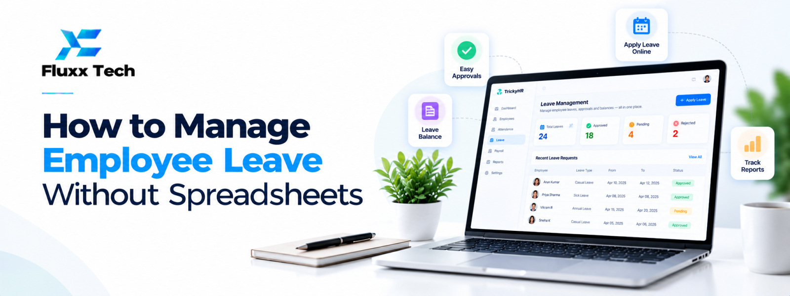 How to Manage Employee Leave Without Spreadsheets